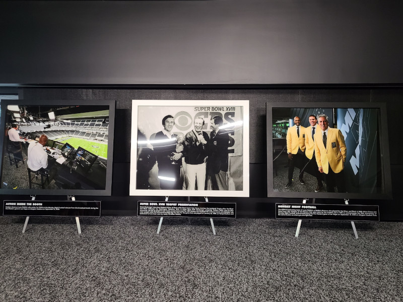 Press Box for the Raiders over history
