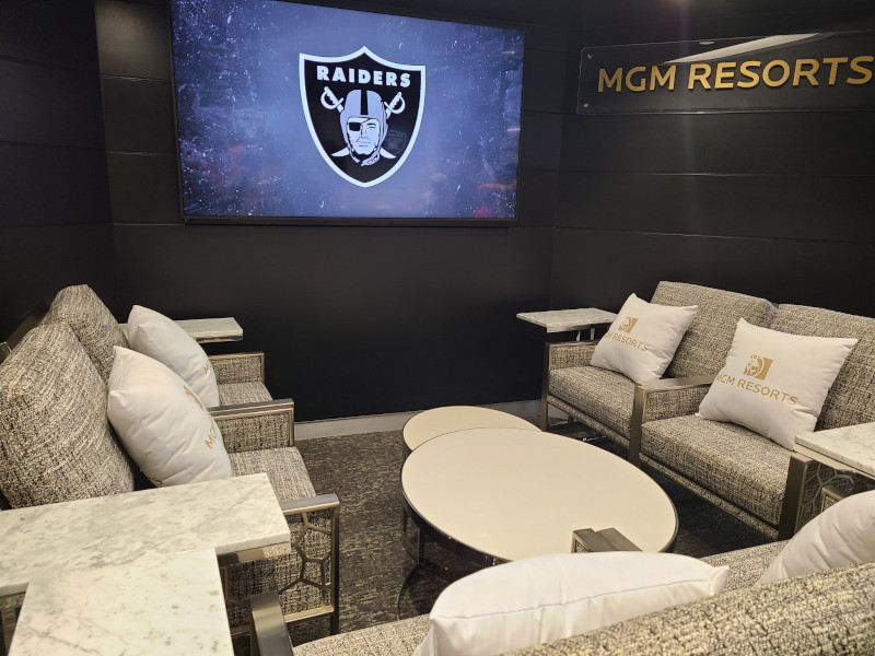 MGM Resorts Lounge at Allegiant Stadium