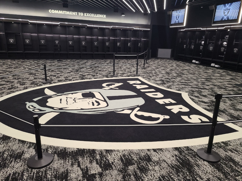 Allegiant Stadium - Raiders Locker Room