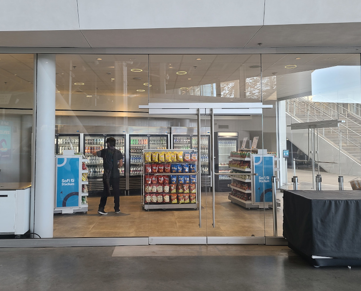 SoFi Stadium - Inglewood California - Concession Stand