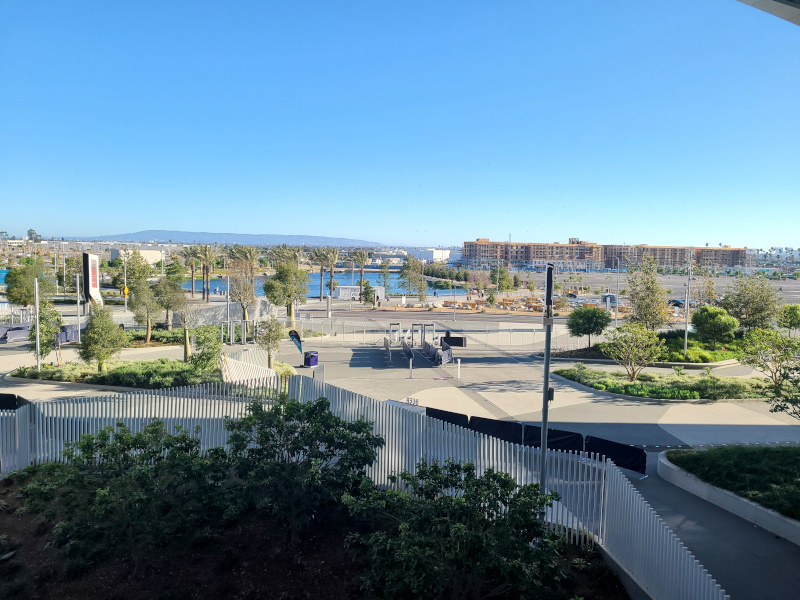 SoFi Stadium - Inglewood, California - view of Rivers Lake