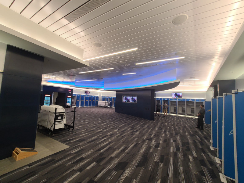 Los Angeles Chargers Locker Room