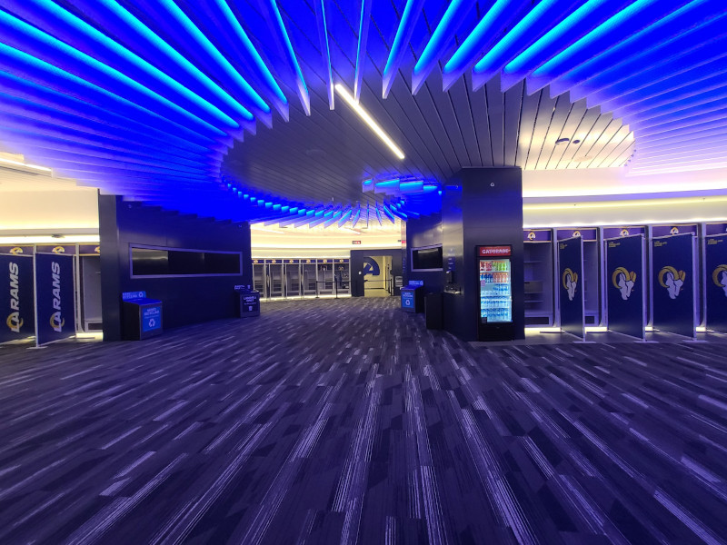 Los Angeles Rams Locker Room