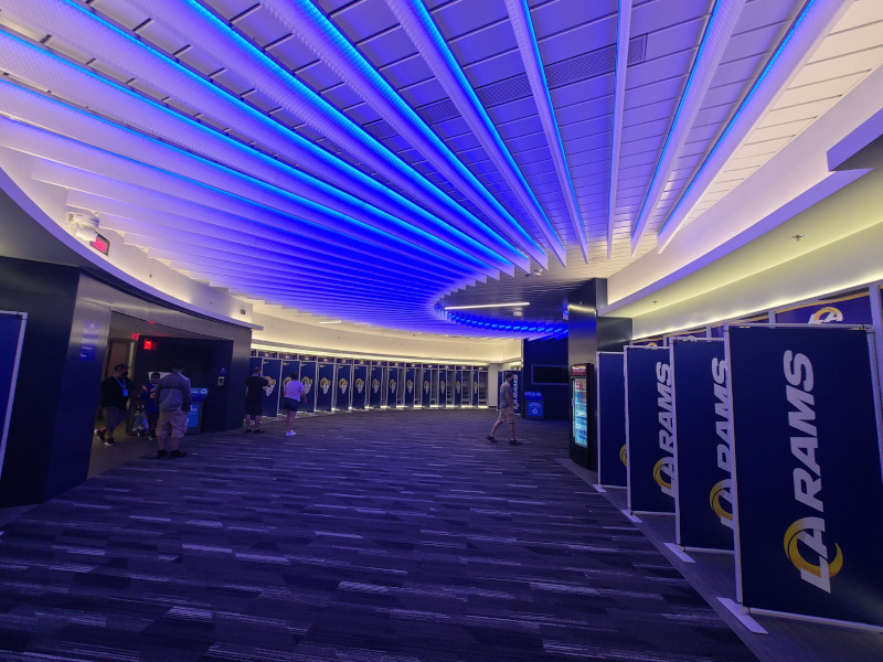 Los Angeles Rams Locker Room