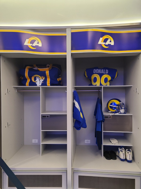 Los Angeles Rams Locker Room