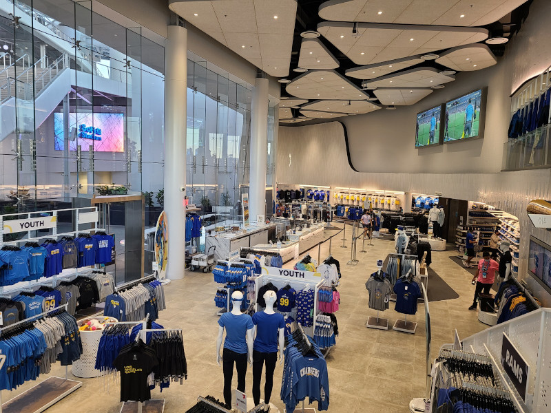 sofi stadium chargers store