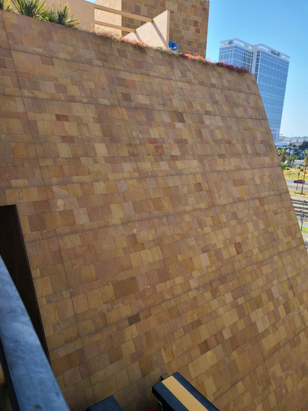 Tiles imported from India at Petco Park San Diego