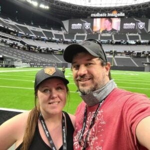 Allegiant Stadium Selfie