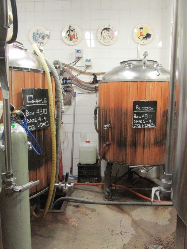 Beer brewing at Lord Nelson Brewery