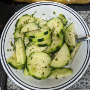 Read more about the article Moroccan Inspired Cucumber Salad