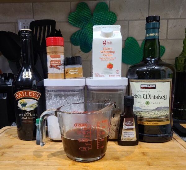 Irish Coffee Ingredients