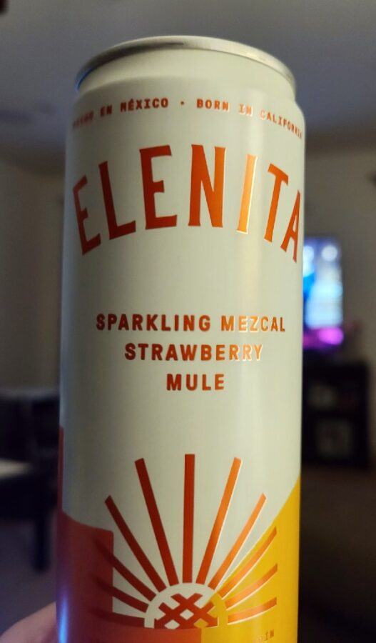 Elenita Sparkling Mezcal Strawberry Mule