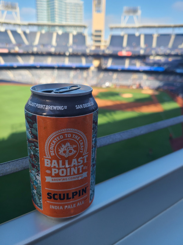 2022 Stadium Drinks - Ballast Point Sculpin IPA at Petco Park San Diego