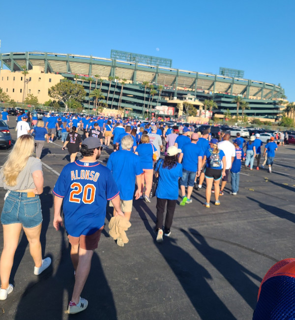 The 7 Line Anaheim 2022 Parade to Angel Stadium