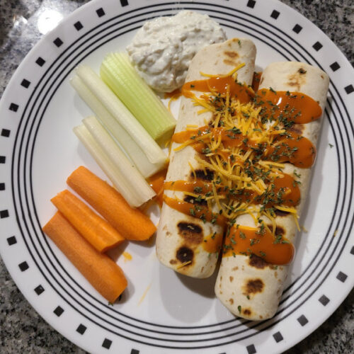 Buffalo Chicken Wraps