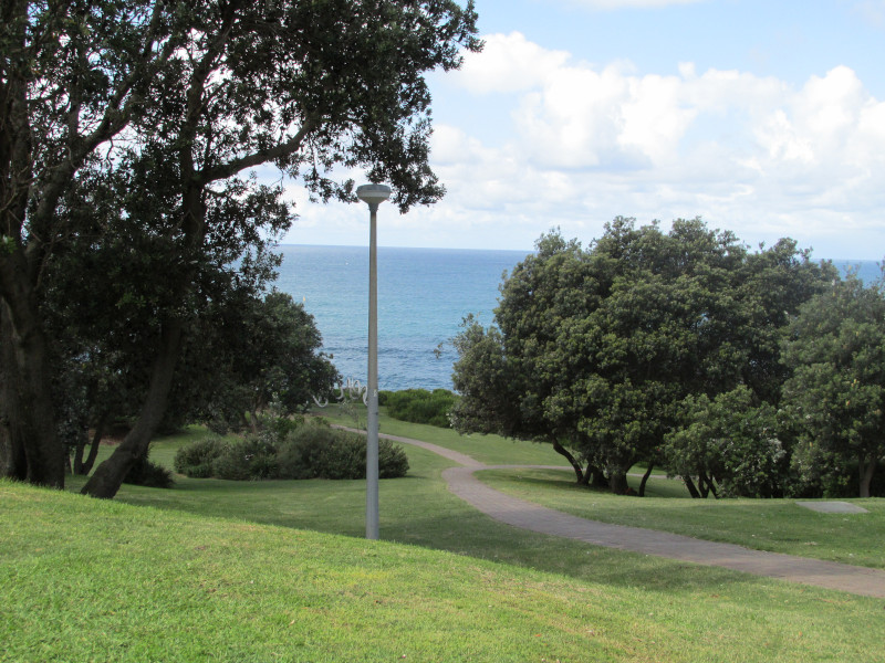 View of the Pacific Ocean