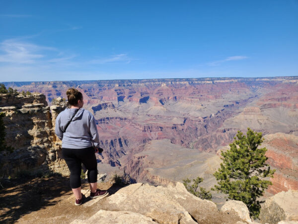 Grand Canyon view along Rim Trail