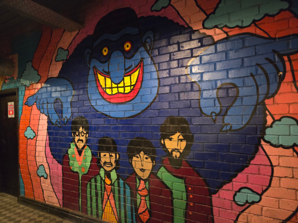 Sgt Pepper's Liverpool, Interior - Beatles Mural
