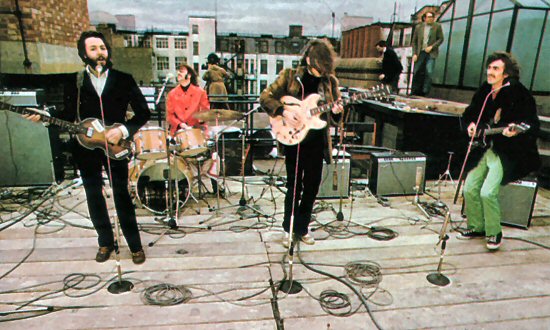 The Beatles Final Live performance together. at 3 Savile Row