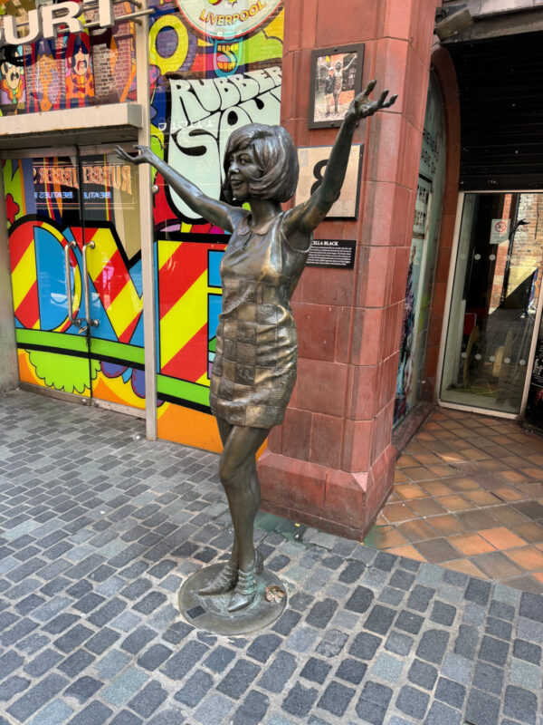 Cilla Black Statue, Outside of the Cavern Club in Liverpool, UK