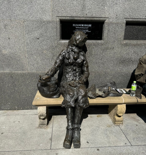Eleanor Rigby Statue - Liverpool, UK