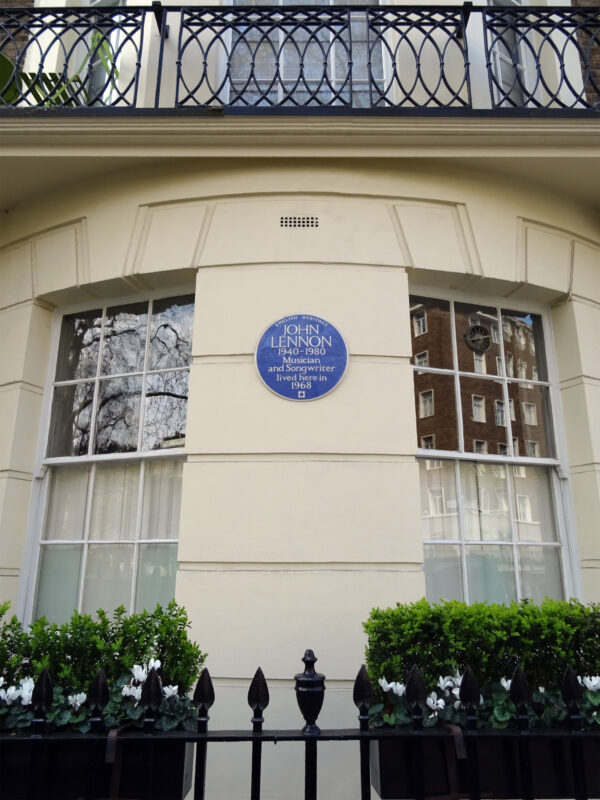 34 Montagu Street Former home of Ringo Starr then John Lennon of the Beatles