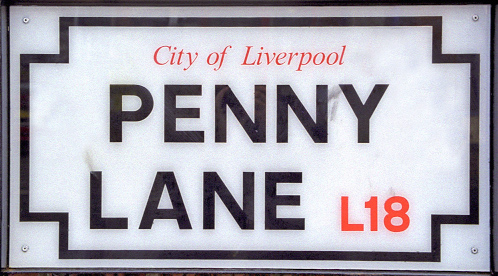 Penny Lane, Liverpool