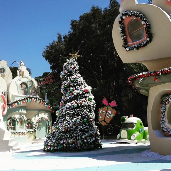 Who-Ville - Formerly a part of Universal Studios Hollywood as seen from the Studio Tour