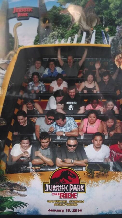 Universal Studios Hollywood 2014 Jurassic Park - The Ride