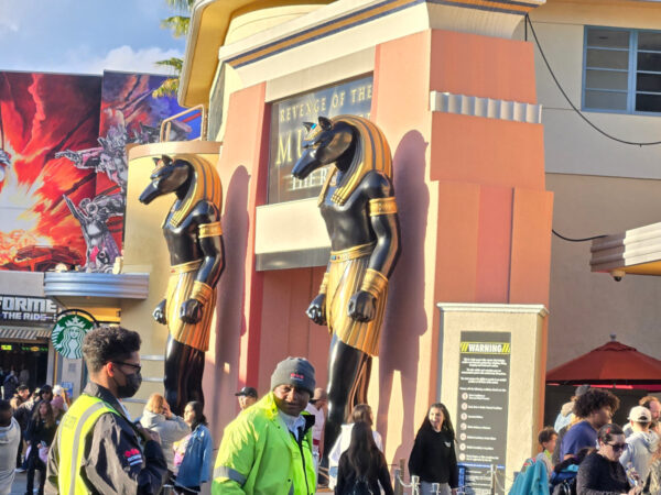 Revenge of the Mummy the Ride at Universal Studios Hollywood Lower Lot