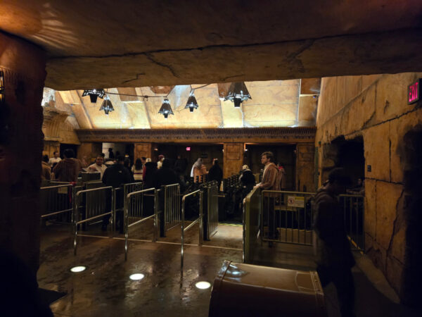 Revenge of the Mummy the Ride at Universal Studios Hollywood Lower Lot