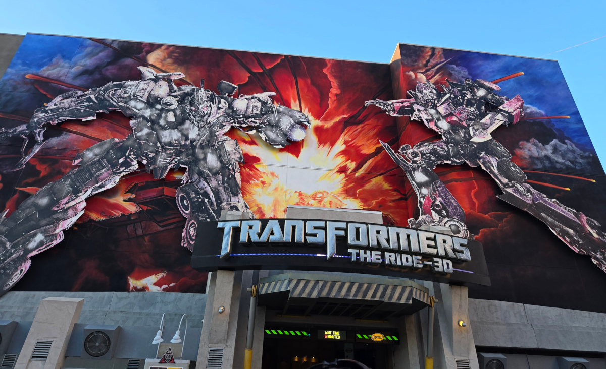Transformers the Ride 3D at Universal Studios Hollywood Lower Lot