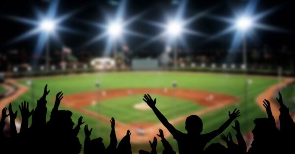 Baseball Stadium filled with fans