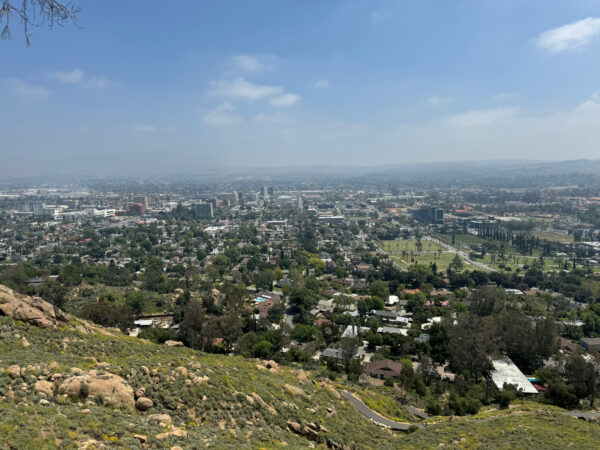 views of Riverside, CA from Mt. Rubidoux
