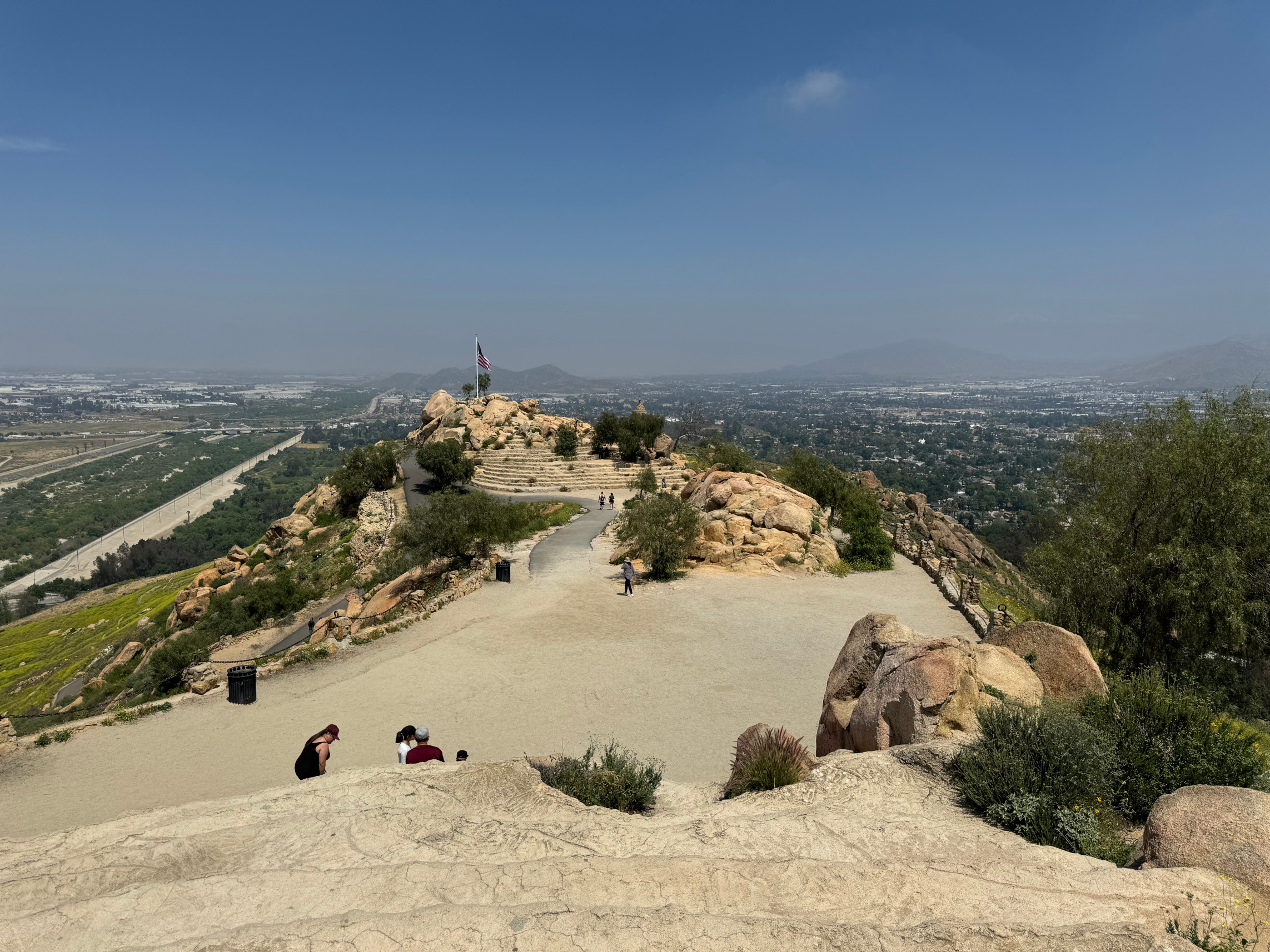 View of the top of Mt. Rubidoux