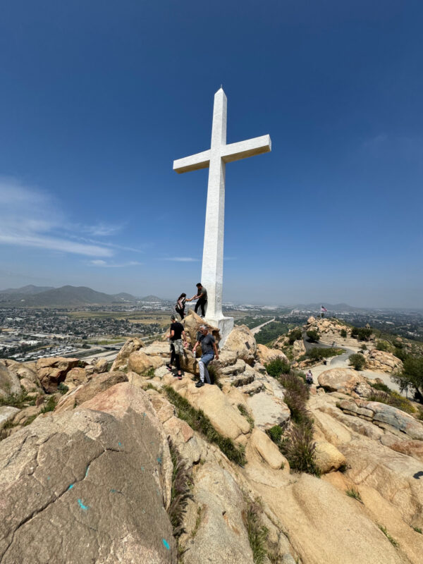 Cross located at the top of Mt. Rubidoux