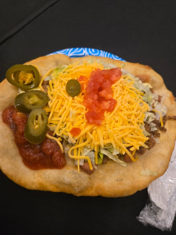 Native American Frybread Taco