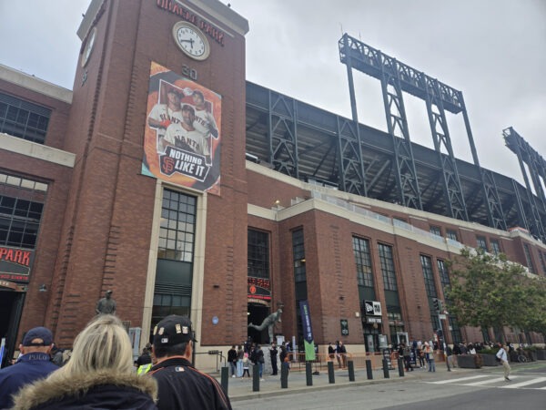 Oracle Park, home of the San Francisco Giants