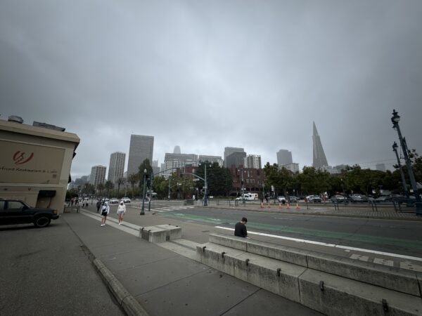 San Francisco Skyline from the Embarcadero. Great to see while spending 30 hours in San Francisco